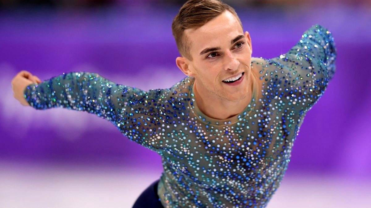 Adam Rippon aproveitou a visibilidade das Olimpíadas para criticar o vice-presidente Mike Pence (Foto: Harry How | Getty Images)