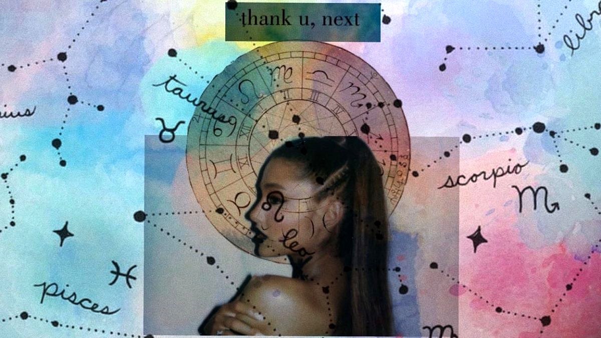 Os 12 signos em thank u, next, da Arianna Grande