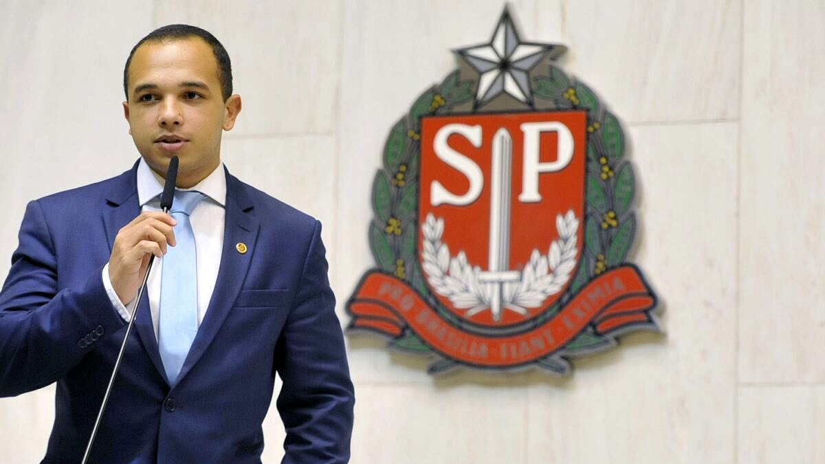 Douglas Garcia, deputado do PSL advertido pela Alesp por fala transfóbica (Foto: Carol Jacob)