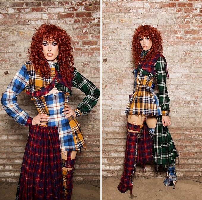 Acostumada a se montar desde os 15 anos, Gigi Goode é de Los Angeles e assume o posto de queen fashionista da edição