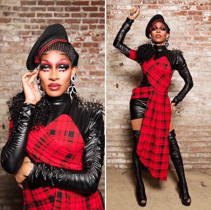 Jaida Essence Hall se considera eclética, levando sua drag do sombrio à vencedora do concurso de beleza, com 10 anos de carreira