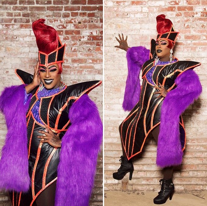 Widow Von'Du se define como uma barraqueira em high fasion que superou o vício em drogas e está há 10 anos se dividindo entre os shows de drag, uma carreira na música e dois namorados