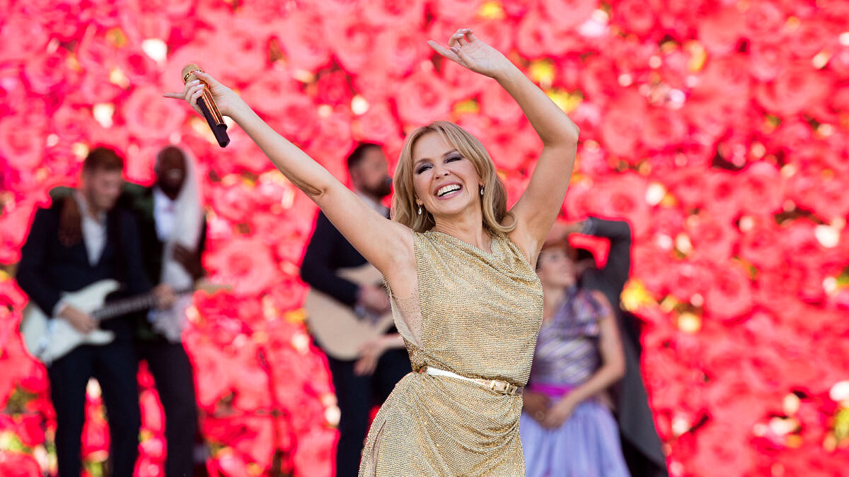 Kylie Minogue trará estrutura do show no Glastonbury para apresentação no Festival GRLS!, em São Paulo (Foto: Getty Images)