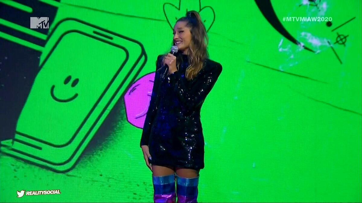 Sasha Meneghel no MTV Miaw 2020