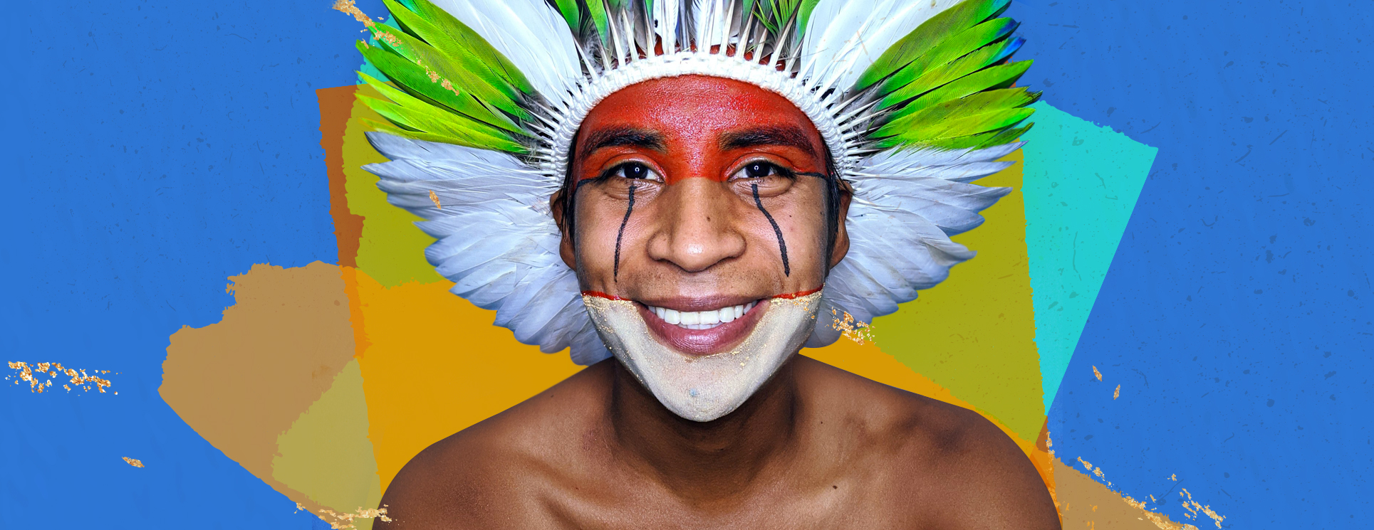 Emerson Pataxó: "Sou bissexual e luto em defesa dos meus iguais” (Foto: Reprodução)