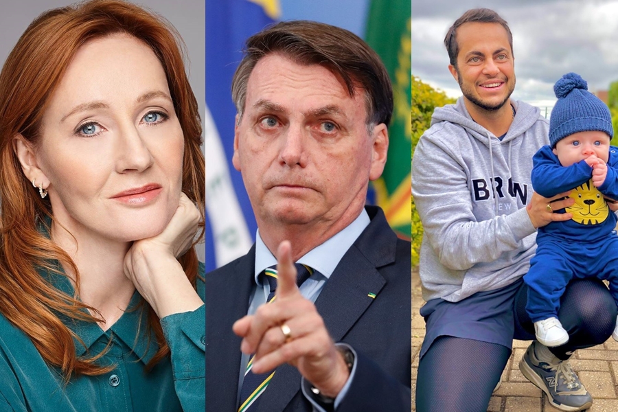 10 piores momentos de transfobia em 2020, da cruzada anti-trans de J. K. Rowling aos discursos e intimidações de Jair Bolsonaro, passando pelos ataques contra Thammy Miranda e as vereadoras eleitas (Foto: Divulgação)