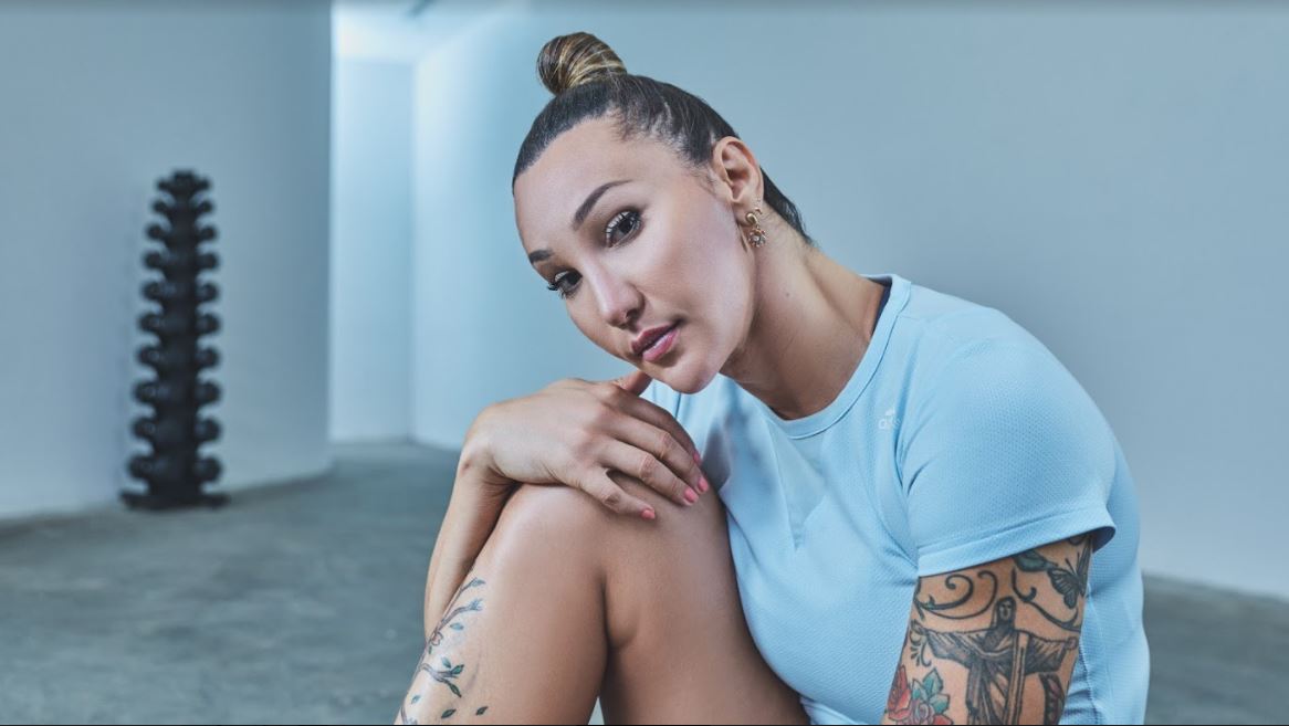 Tifanny Abreu em campanha para a Adidas (Foto: Divulgação)