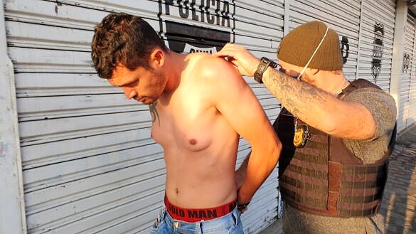 José Tiago Correia Sokora, o "serial killer de Curitiba", foi preso em maio de 2021 pela Polícia Civil do Paraná (Foto: Divulgação)