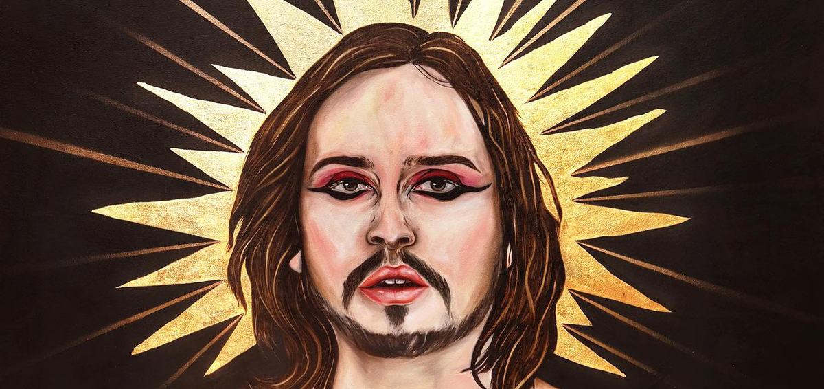 Johnny Hooker lança show do 'Macumba' e adianta detalhes do novo disco (Foto: Pintura de Ramonn Vieitez | Divulgação)