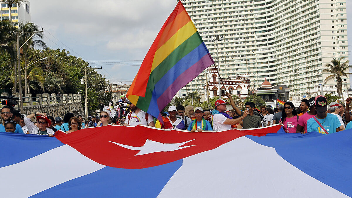 Comunidade LGBTI+ de Cuba organiza marcha em Havana (Ernesto Mastrascusa | LatinContent | Getty Images)