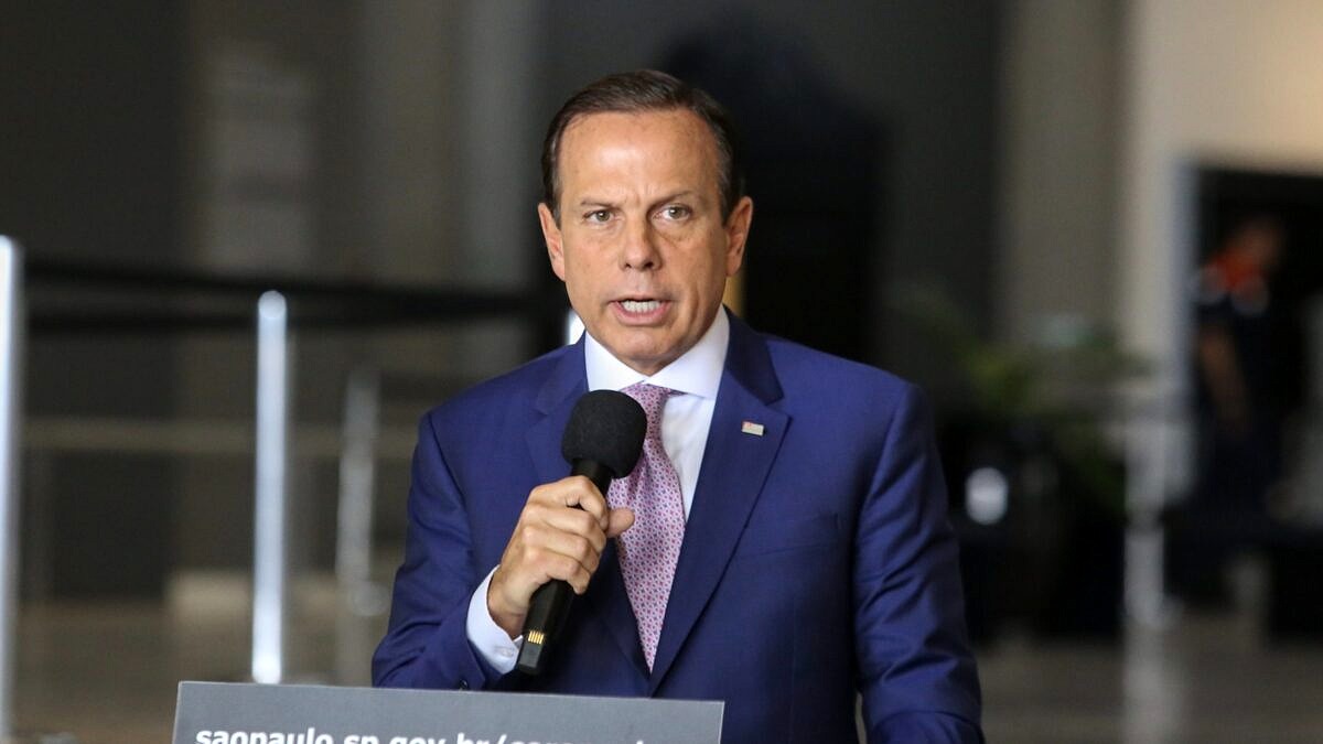 O governador de São Paulo, João Doria (PSDB), voltou a defender que materiais didáticos não poderiam fazer "apologia" à diversidade sexual e de gênero (Foto: Governo do Estado de S. Paulo | Divulgação)