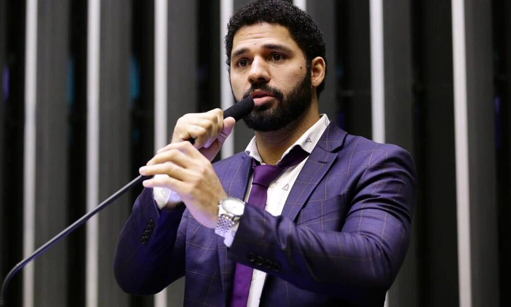 David Miranda anuncia saída do PSOL e critica possível aliança do partido com o PT (Foto: Michel Jesus | Câmara dos Deputados)