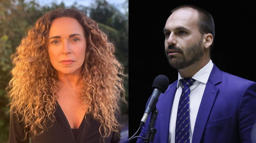 Daniela Mercury vai processar Eduardo Bolsonaro por fake news [Foto: Reprodução]