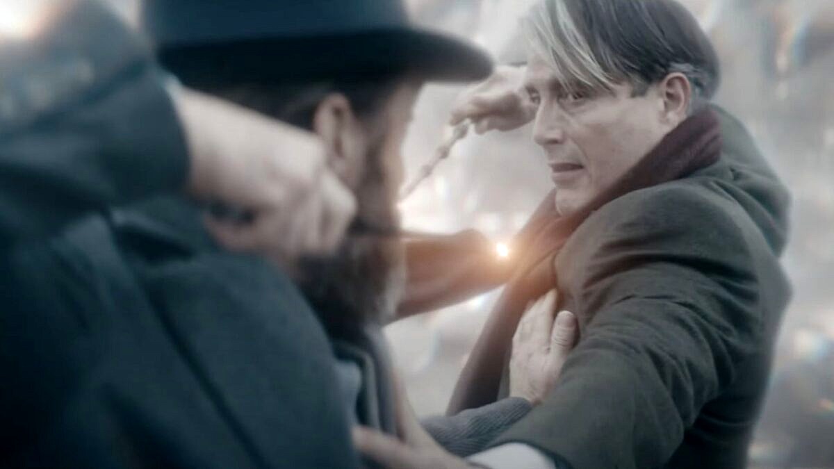 Novo "Animais Fantásticos" traz detalhes sobre o relacionamento de Dumbledore (Jude Law) e Grindelwald (Mads Mikkelsen) (Foto: Reprodução)