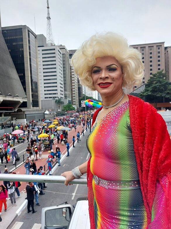 O ícone Salete Campari (Foto: João Ker | Revista Híbrida)