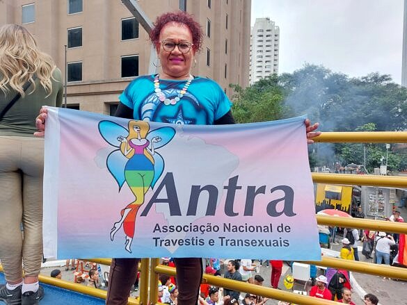 A presidenTRA da Antra, Keila Simpson (Foto: João Ker | Revista Híbrida)