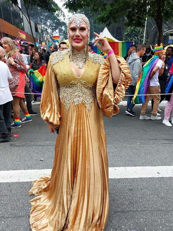 Lysa Bombom, impecável (Foto: João Ker | Revista Híbrida)