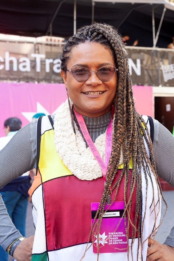 A pesquisadora Jaqueline Gomes de Jesus (Foto: Rafael Monteiro | Revista Híbrida)