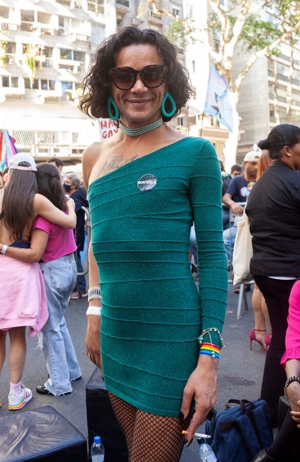 Público na 5ª Marcha do Orgulho Trans de São Paulo (Foto: Rafael Monteiro | Revista Híbrida)