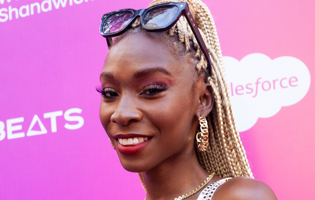 Angelica Ross durante sua passagem pela Marcha do Orgulho Trans em São Paulo (Foto: Rafael Monteiro | Revista Híbrida)