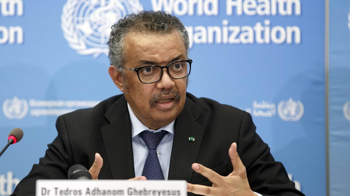 Tedros Adhanom, diretor-geral da OMS, disse que "estigma e discriminação podem ser tão perigosos quanto qualquer vírus" da mpox (Salvatore Di Nolfi | Keystone via AP)