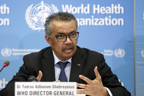 Tedros Adhanom, diretor-geral da OMS, disse que "estigma e discriminação podem ser tão perigosos quanto qualquer vírus" da mpox (Salvatore Di Nolfi | Keystone via AP)