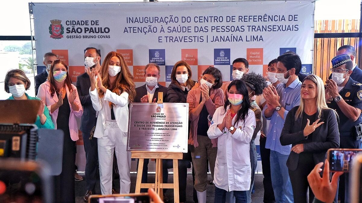 Centro de Referência para a População de Travestis e Transexuais é inaugurado em SP [Foto: Erika Hilton/Twitter/Reprodução]