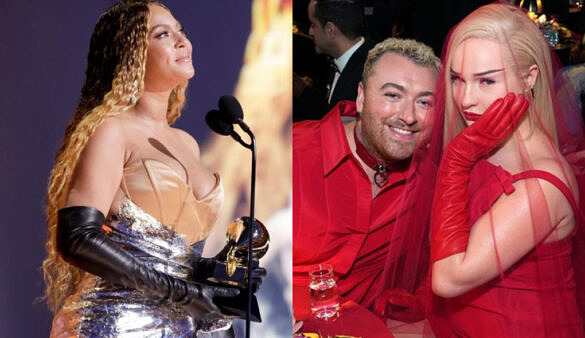 Beyoncé, Kim Petras e Sam Smith fazem história nos Grammys 2023 (Fotos: Divulgação)