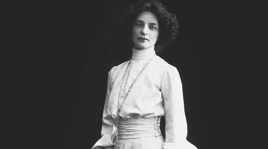 A poeta e pensadora russa Zinaida Gippius [Foto: Reprodução]