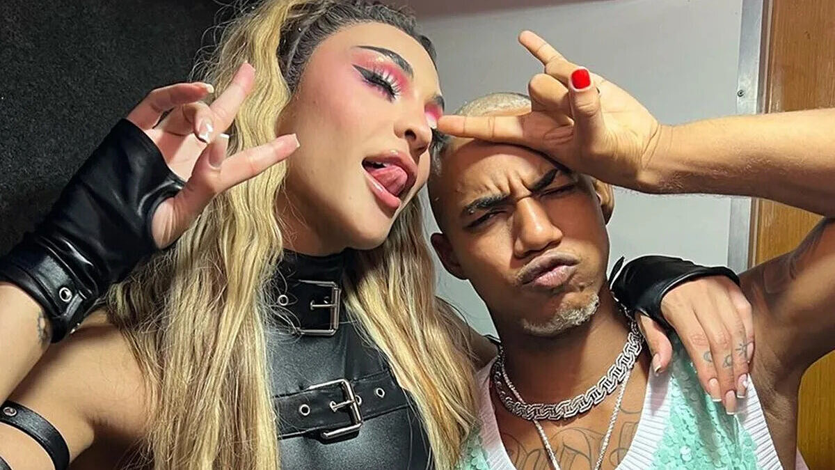 Pabllo Vittar e Kannalha negam romance (Foto: Reprodução Instagram)