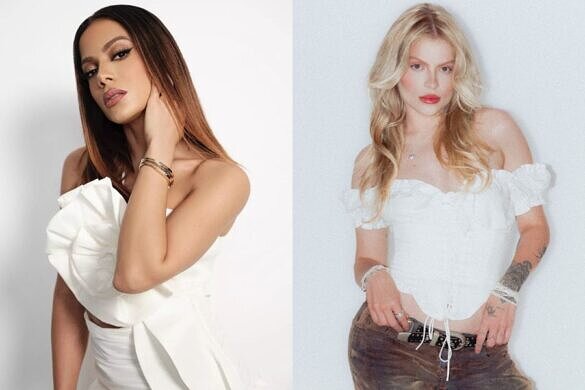 Anitta e Luísa Sonza são indicadas ao EMAs 2023 [Foto: Reprodução]