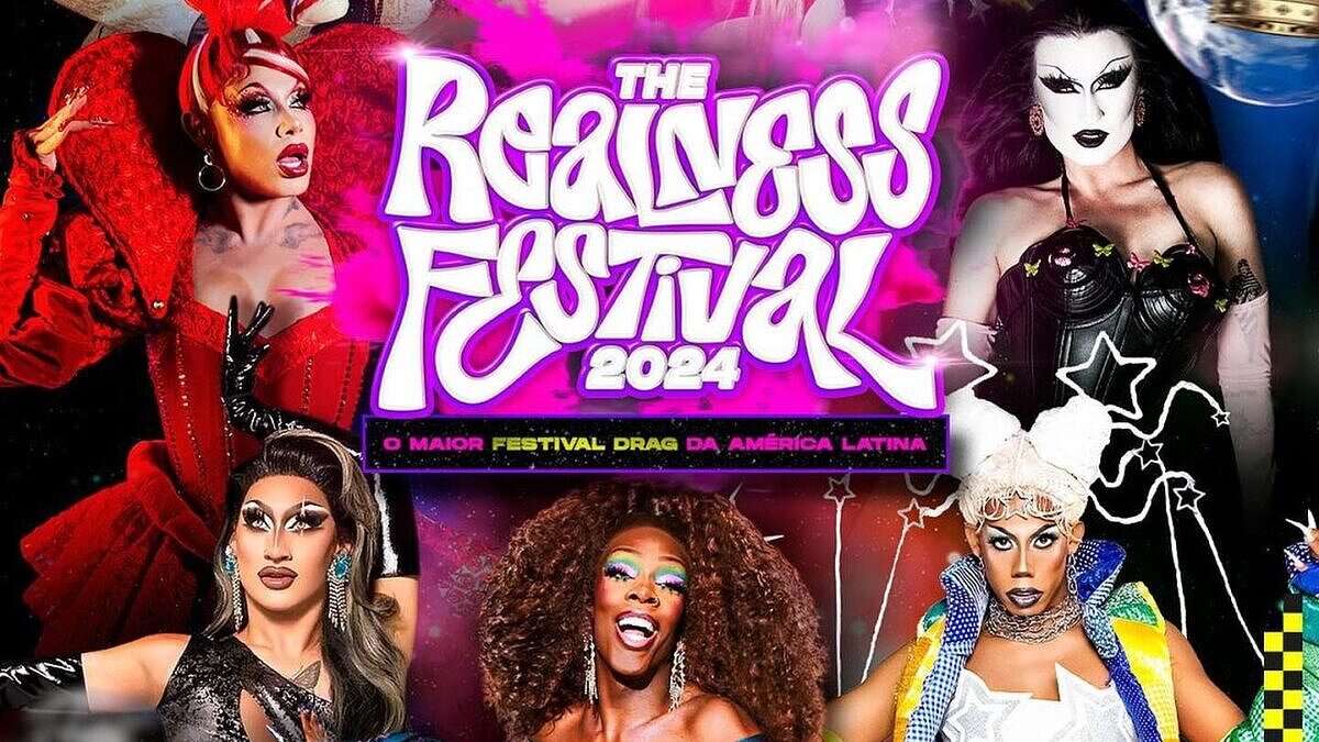 Cartaz da 3ª edição do The Realness Festival [Foto: Divulgação]