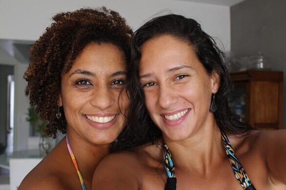 Novo livro vai contar em detalhes o romance entre Marielle Franco e Monica Benício (Foto: Reprodução)