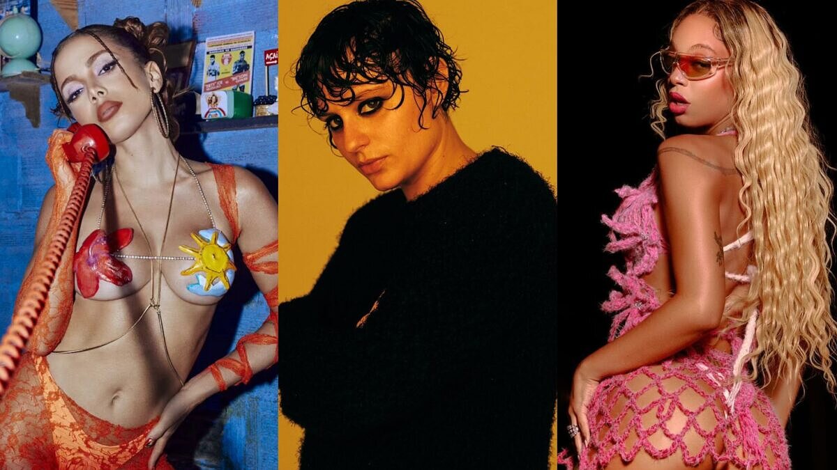 Anitta, Ana Frango Elétrico e Urias são algumas artistas LGBTQIA+ premiadas (Fotos: Divulgação)