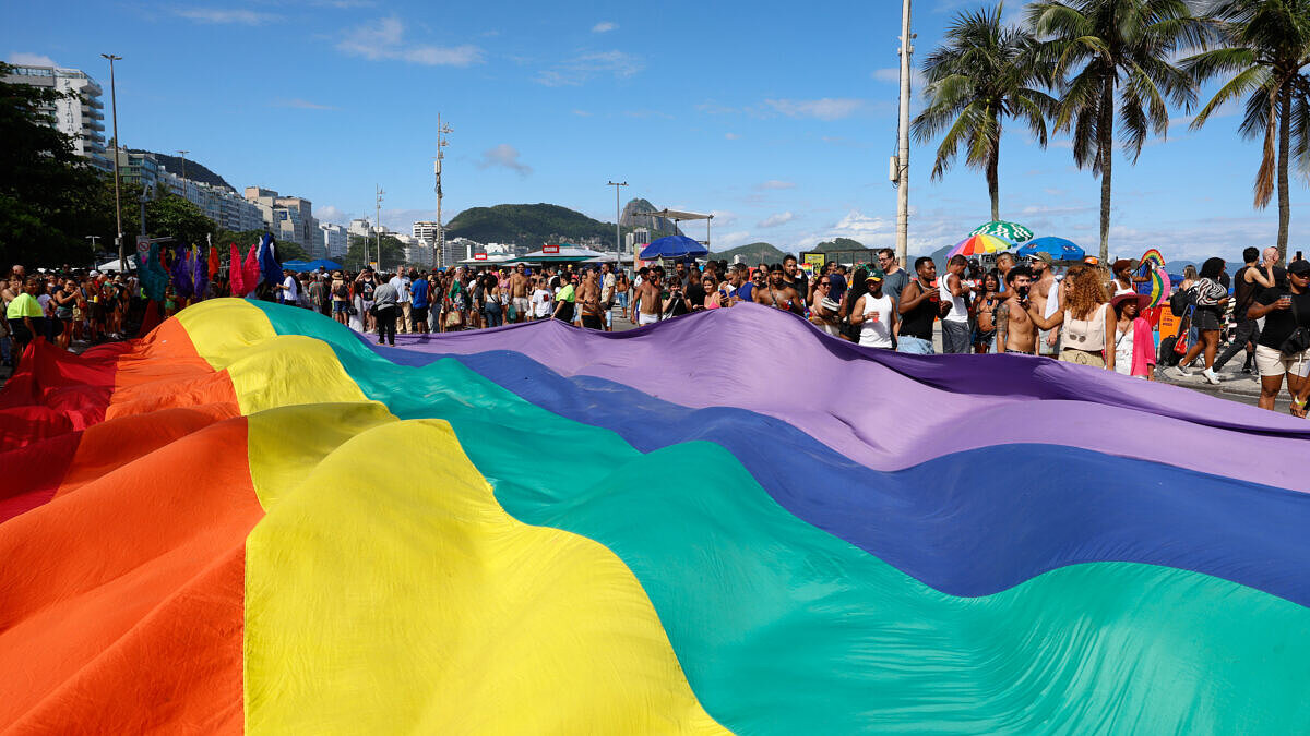 Mais de 800 mil pessoas estiveram na Parada do Orgulho LGBTI+ do Rio (Foto: Fernando Frazão/Agência Brasil)