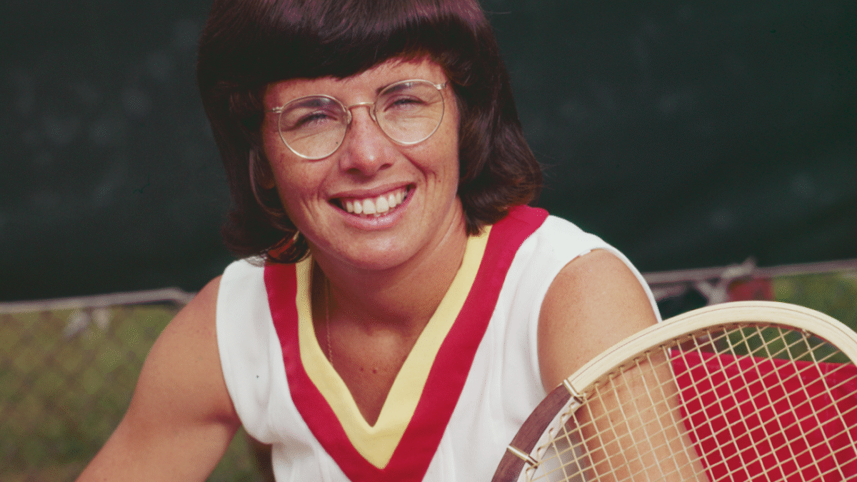 illie Jean King: A Rainha que Transformou o Esporte, o Feminismo e a Luta LGBTQIA+ (Foto: Wilson Sporting Goods Co./Reprodução)