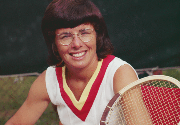 illie Jean King: A Rainha que Transformou o Esporte, o Feminismo e a Luta LGBTQIA+ (Foto: Wilson Sporting Goods Co./Reprodução)