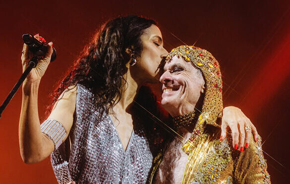 Ney Matogrosso e Marisa Monte fazem show apoteótico no Doce Maravilha