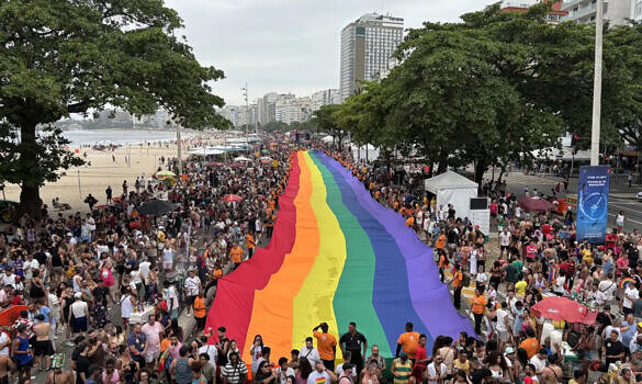 5 destaques da 30ª Parada do Orgulho LGBTI+ do Rio (Foto: Lara Souza | Agência Brasil)